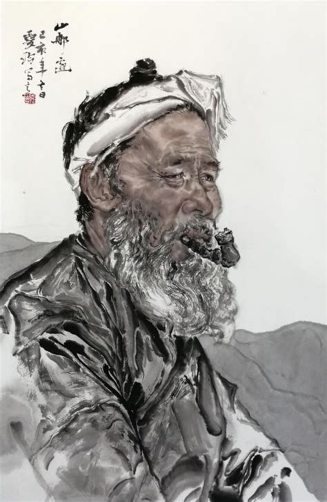 中国近代绘画大师齐白石艺术家简介-世界名人书画网