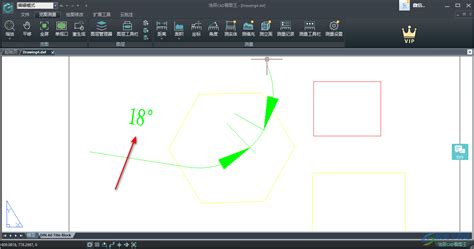 CAD看图王怎么进行距离测量-CAD看图王教程_华军软件园