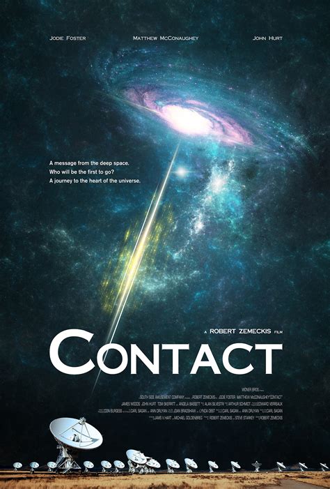 《CONTACT》超时空接触 电影海报|平面|海报|线走偏锋 - 原创作品 - 站酷 (ZCOOL)