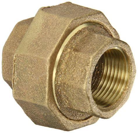 Anderson Metals 38104 Red Brass Pipe Fitting, Union, 3/4" Female Pipe : Amazon.ca: Tools & Home ...