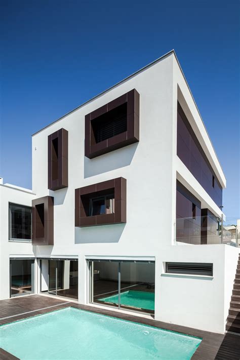 葡萄牙极简风格装修的ML别墅设计 - 设计之家