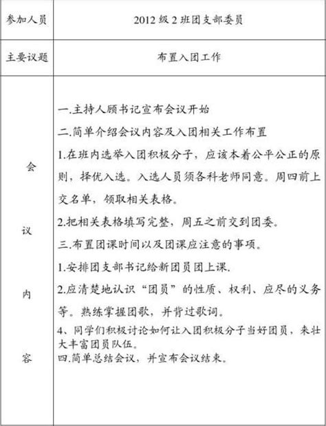简洁党支部会议记录Word模板下载_熊猫办公