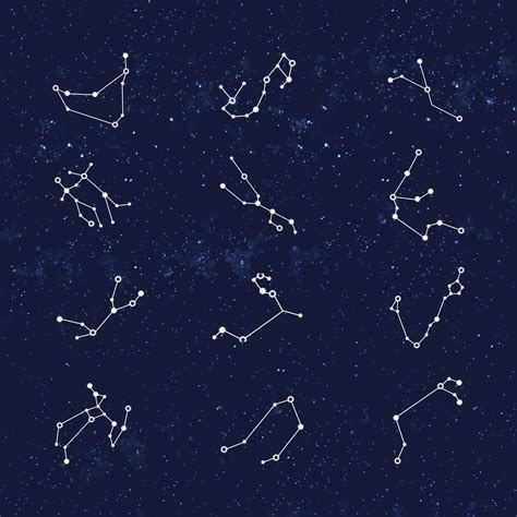 十二星座星象图 - 模板 - Canva可画