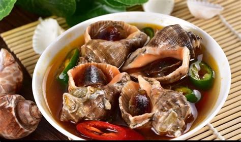 海螺肉丰腴细腻，味道鲜美，好吃到根本停不下来|海螺|海螺肉|腰子_新浪新闻