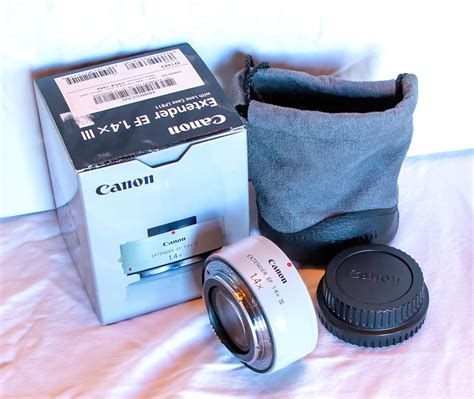 Sold: Canon EF 1.4X iii lens extender for sale. - FM Forums