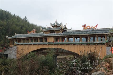 木拱廊桥 - 屏南新闻网