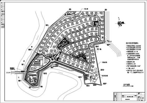 福建某经济适用房规划设计总平面图_小区规划_土木在线