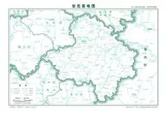 四川资阳乐至县地图自然地理版 - 资阳市地图 - 地理教师网
