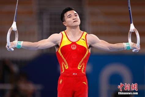 第31金，中国选手邹敬园夺得奥运会体操男子双杠金牌