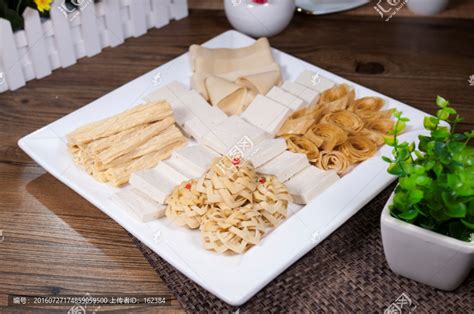 豆制品拼盘,中国菜系,食品餐饮,摄影素材,汇图网www.huitu.com