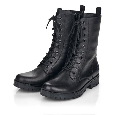 Rieker Boots | Womens 78544 Payton Black > Tandem Africa