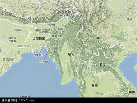 缅甸国港地图,皎漂港,港珠澳地理位置_大山谷图库