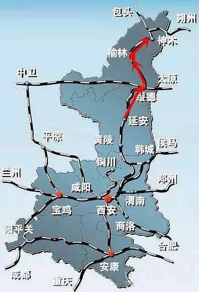 西安-延安-榆林高铁19个站点公布，西安到榆林只需2小时！还能直通这里...|高铁|榆林|延安_新浪新闻