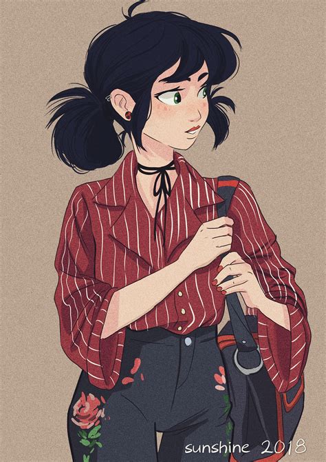 动漫人物插画图片