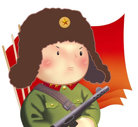 雷锋卡通头像图片