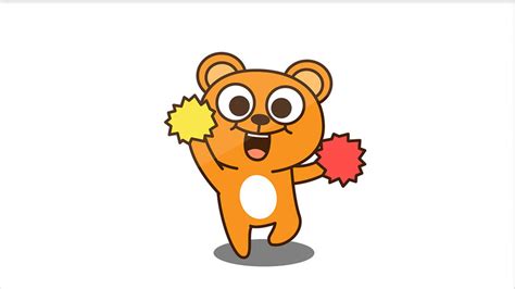可爱奶油小熊动态表情包合集GIF动图图片