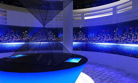 科技时尚未来企业展厅公司文化展厅3d效果图设计|三维|展览|思海设计 - 原创作品 - 站酷 (ZCOOL)