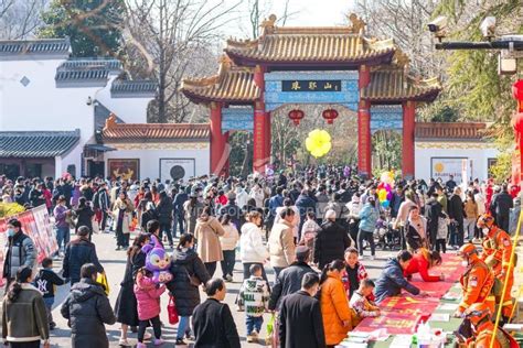 安徽滁州：非遗庙会迎新春-人民图片网
