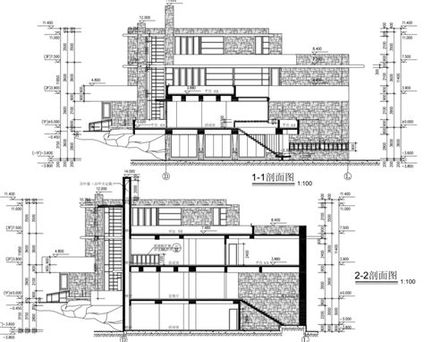 弗兰克·劳埃德·赖特-流水别墅CAD图纸-资源下载-筑视网-建筑设计师学习平台