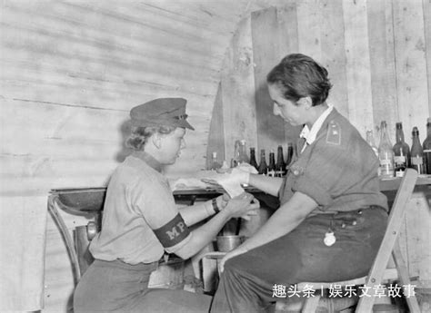 二战德军女兵在战俘营的“幸福”生活