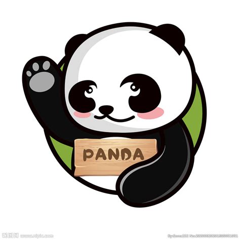 熊猫图标logo设计图__卡通设计_广告设计_设计图库_昵图网nipic.com