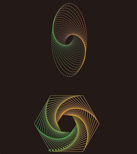 ai怎么绘制有规律的螺旋线组成的创意图形? - Illustrator教程 | 悠悠之家