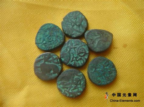 汉代古丝绸之路贵霜王朝铜币-古玩城