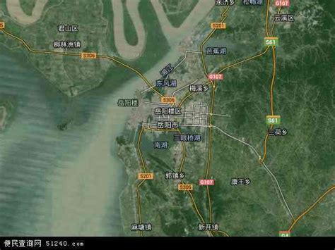 岳阳县旅游交通图
