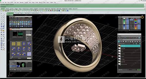 【亲测能用】JewelCAD Pro v5.19【珠宝设计软件】中文绿色版-羽兔网