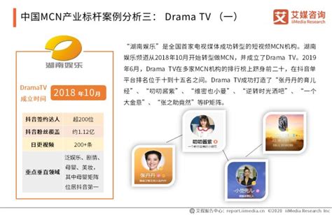 2019-2020中国MCN机构分析——洋葱集团、美ONE、Drama TV、如涵控股_财富号_东方财富网
