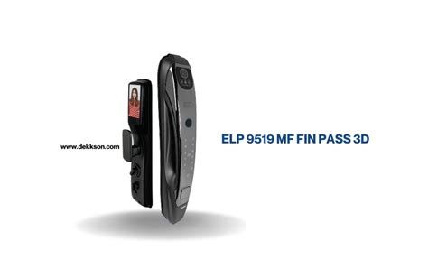 ELECTRONIC LOCK PULL HANDLE ELP 9519 MF FIN PASS 3D | Dekkson | Door ...