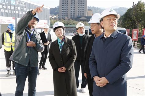 蓝景芬：紧盯目标 攻坚克难 全力以赴加快项目建设进度