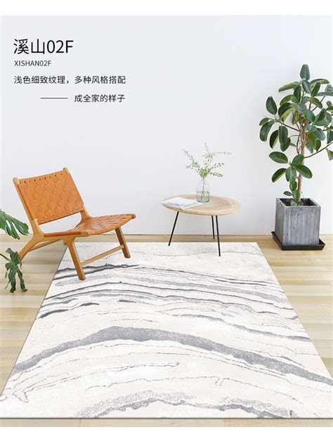 北欧风轻奢 现代简约ins灰色极简地毯客厅沙发茶几垫卧室定制家用-地毯地垫-2021美间（软装设计采购助手）