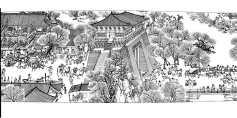 清明上河图怎么画图片