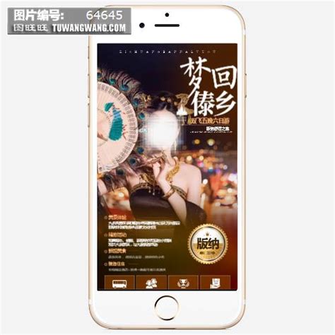 云南版纳旅游海报模板下载 (编号：64645)_其他_旅游景点_图旺旺在线制图软件www.tuwangwang.com