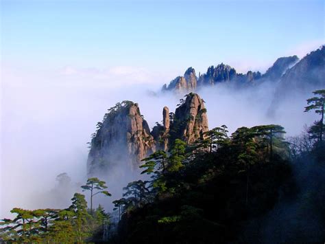 黄山风景区_特色景点_国际旅游摄影网