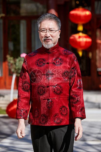 红色复古花纹唐装礼服外套男士唐装_唐装_中国古风图片大全_古风家