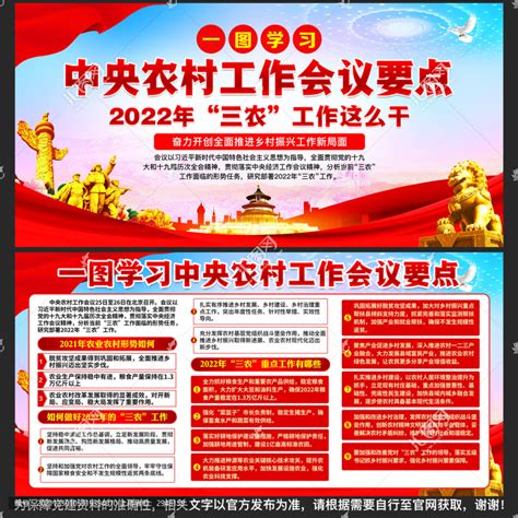 2023中央农村工作会议精神标语口号挂画图片下载_红动中国