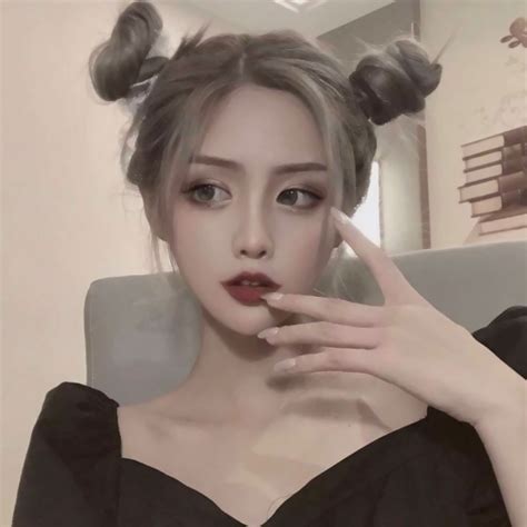 冷萌女生头像图片