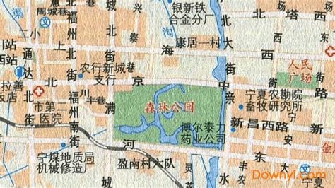 银川旅游交通地图下载-银川旅游交通地图高清版下载绿色版-当易网