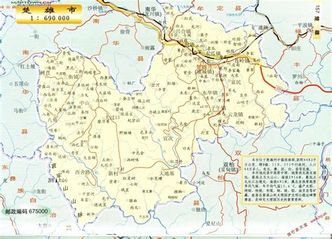 云南高清地图图片