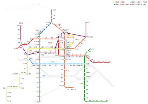 广州 路线图 广州已开通 +在建 新线路图-广州新房网-房天下