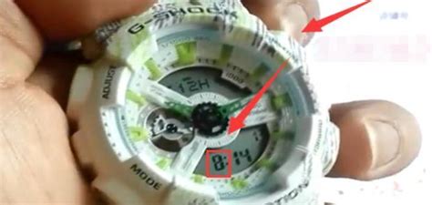 如何调节设置卡西欧手表的时间日期？_360新知
