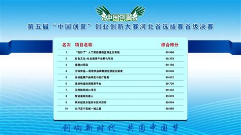 传媒网 衡水市选送项目在第五届“中国创翼”创业创新大赛河北选拔赛中成绩优异