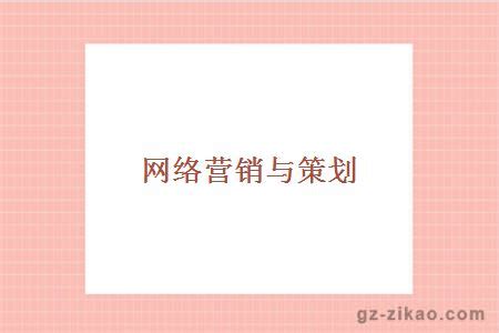 2020年8月全国自考网络营销与策划00908试卷-北京自考网