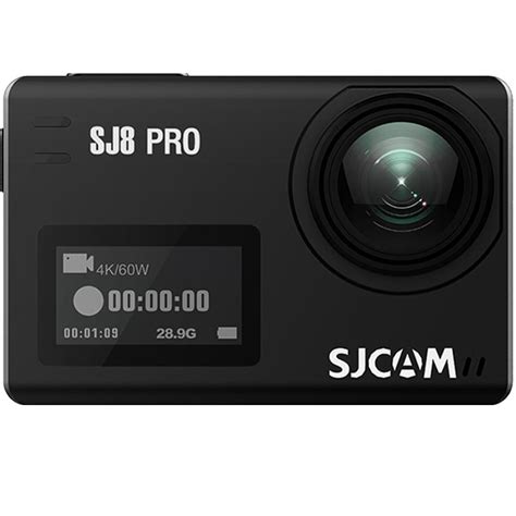 SJCAM速影SJ6pro双屏4K运动相机穿戴摄像机 双彩屏4k60帧+32G卡+电池*2+骑行钓鱼包