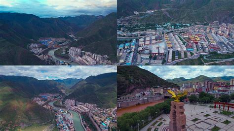 航拍西藏昌都的孜珠寺—高清视频下载、购买_视觉中国视频素材中心