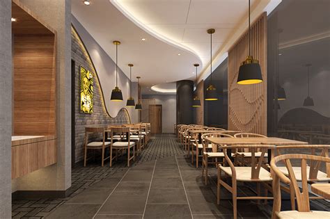 餐饮空间设计案例 - 武汉办公室装修设计-酒店餐厅设计-湖北奈特设计有限公司
