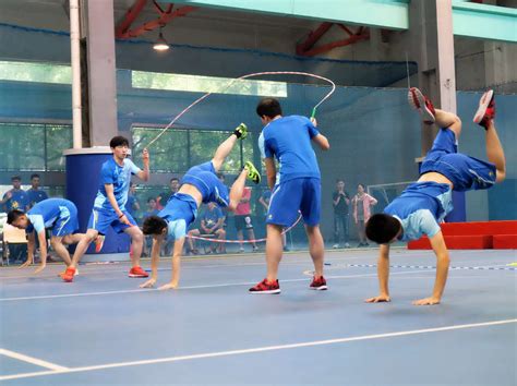 跳动青春—— 第二届上海市大学生跳绳锦标赛在校举行