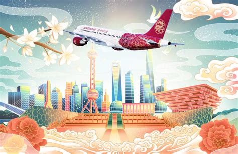 吉祥航空首架“百年吉祥”系列彩绘涂装亮相，再续国潮“梦旅生花”主题 - 周到上海